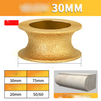 Edge diamond grinding wheel