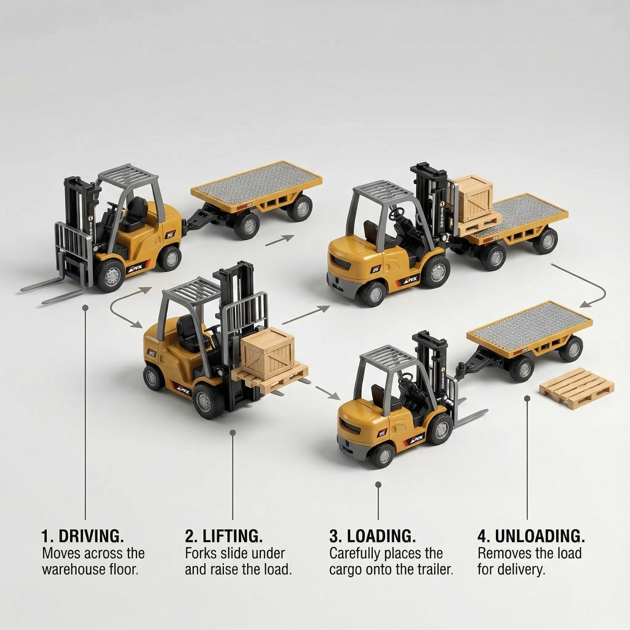 Premium Metal Remote Control Construction Vehicle for Realistic Operation and Precision Play