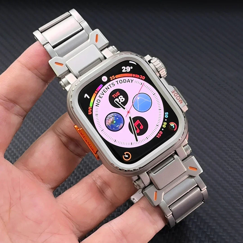 Coque robuste en alliage d'aluminium AeroGuard pour Apple Watch | Petprovac