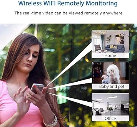 Bezdrátová domácí kamera Security Plus s rozlišením 1080p HD pro monitorování