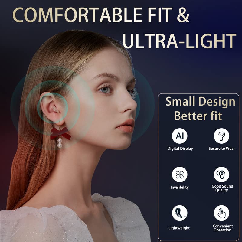 Auralift Pro Hörverstärker mit kabellosem Ladeetui