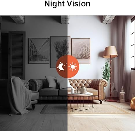 Bezdrátová domácí kamera Security Plus s rozlišením 1080p HD pro monitorování