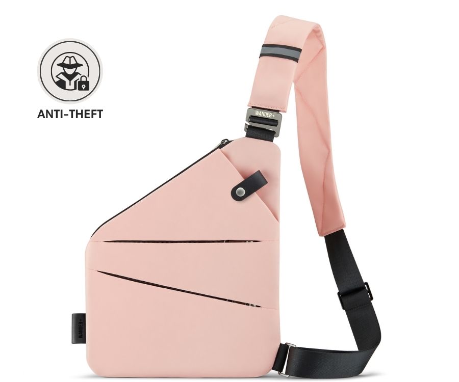 Anti-Theft Travel Bag – Hidden Zippers and Front-Facing Security