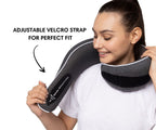 Memory Foam Travel Neck Pillow for Long Flights, Road Trips and Everyday Commutes