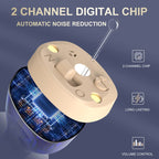 Auralift Pro Hörverstärker mit kabellosem Ladeetui