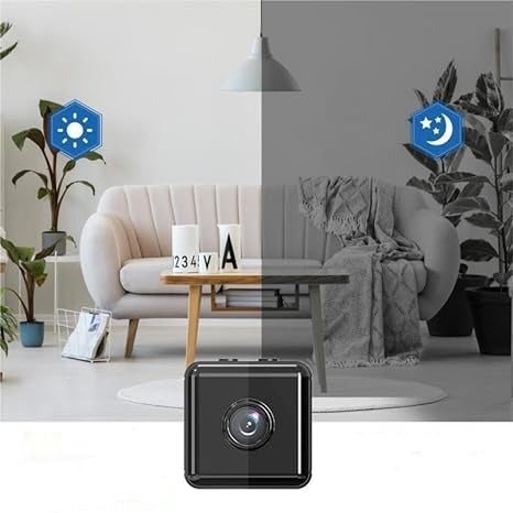 AstraGuard Mini 1080P Trådløst WiFi Sikkerhedskamera med App-kontrol