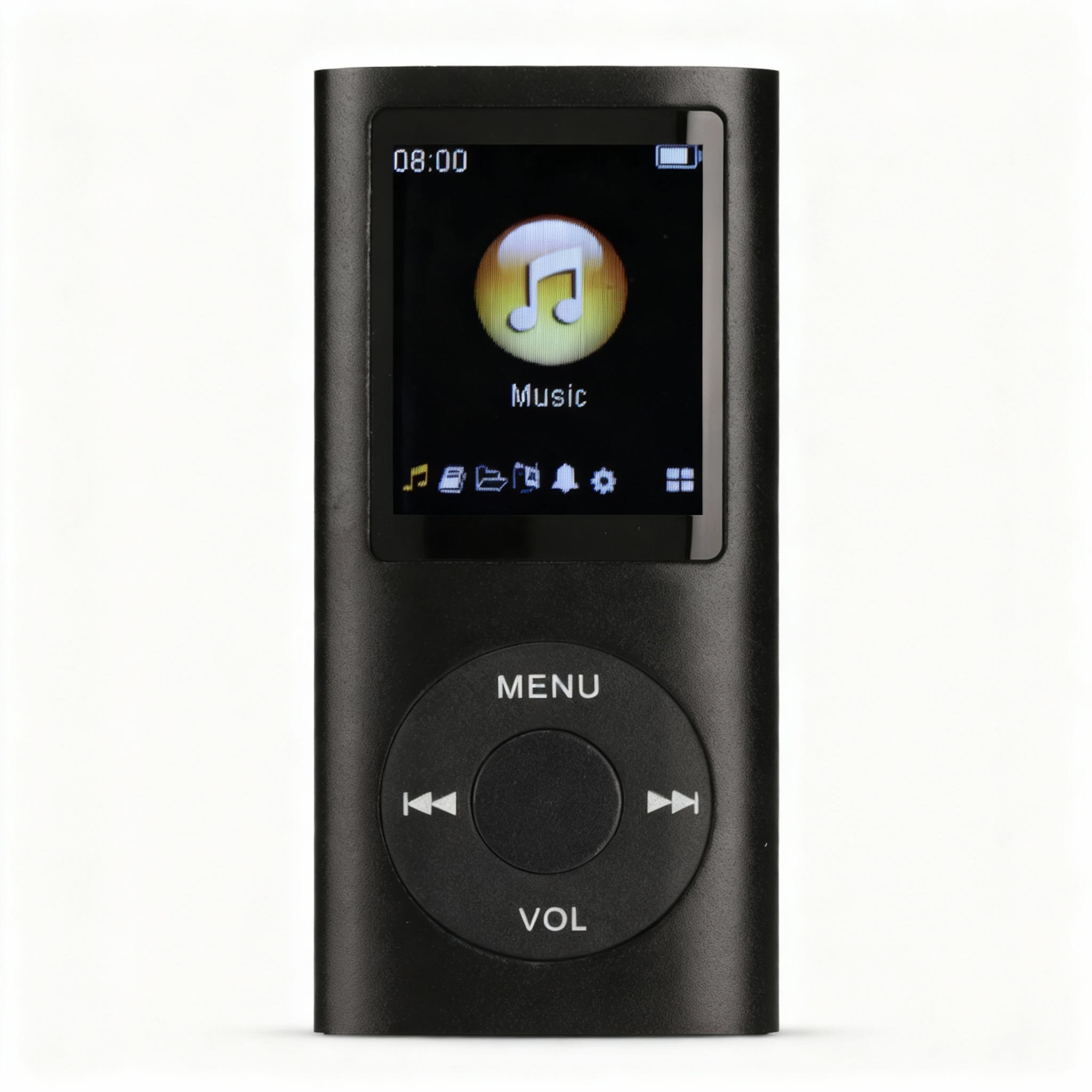 مشغل موسيقى ريترو – مشغل MP3 بسعة 64 جيجابايت وتصميم كلاسيكي مدمج