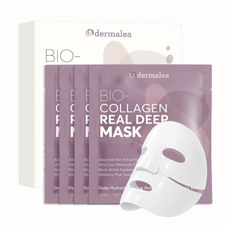 LuxeDeep Collagen Mask | Glass Skin Glow in 20 Minutes or Overnight