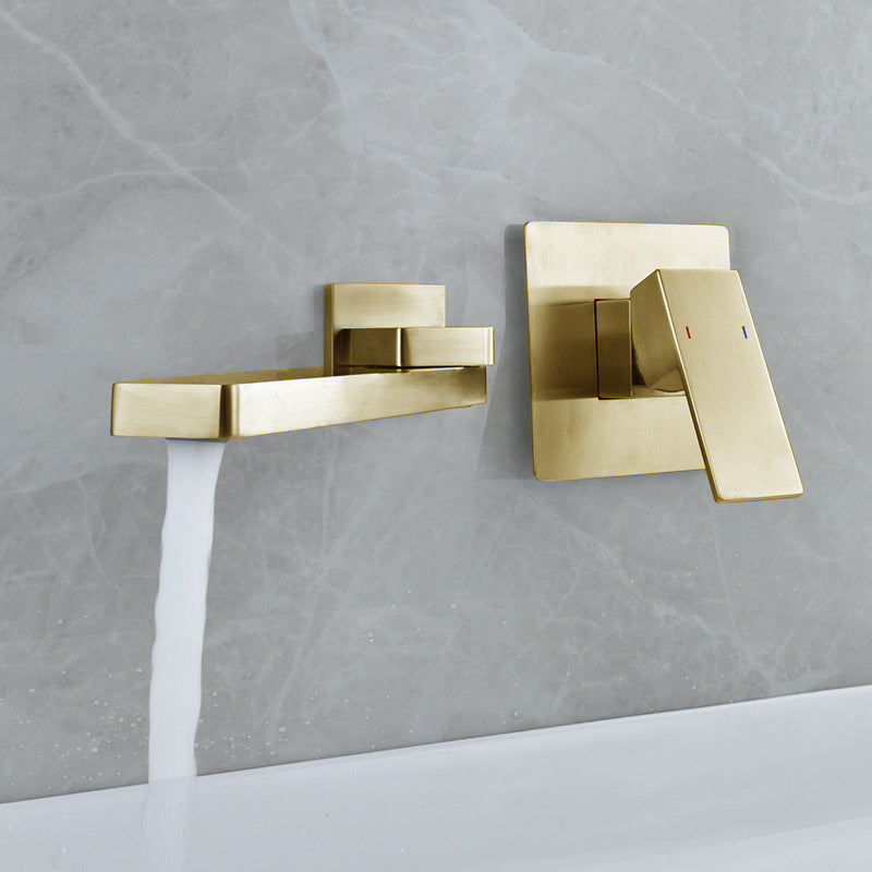 Aureli | Wall-Mounted Single-Handle Bathroom Sink Faucet | Petprovac
