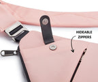 Anti-Theft Travel Bag – Hidden Zippers and Front-Facing Security