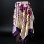 Large square scarf Simulation silk scarf All-match scarf Scarf