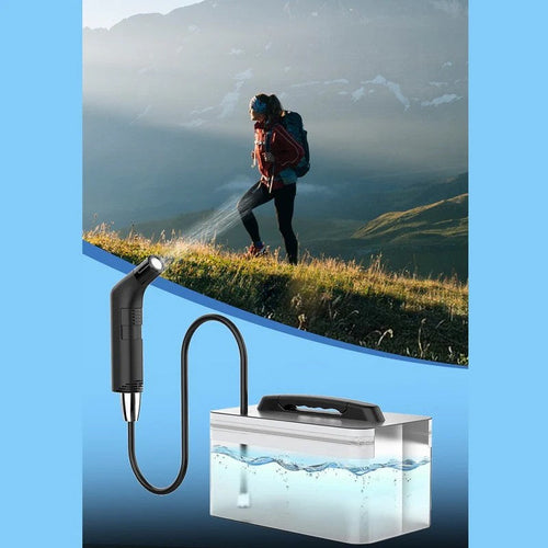 Seyahat ve Kamp İçin Taşınabilir Elektrikli Bide