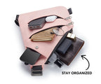 Anti-Theft Travel Bag – Hidden Zippers and Front-Facing Security