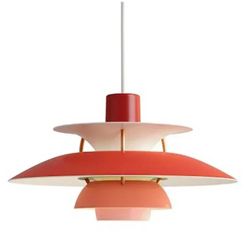 Veralume Modern Colorful Shade LED Pendant Light Fixture