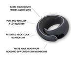Memory Foam Travel Neck Pillow for Long Flights, Road Trips and Everyday Commutes