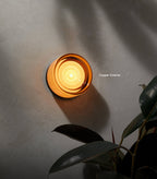 RippleGuard IP65 härdat glas vägglampa för utomhusbruk
