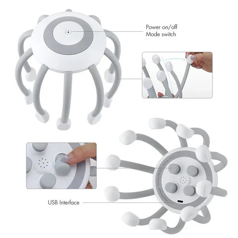 جهاز تدليك فروة الرأس المحمول سوماإيز | بيتبروفاك