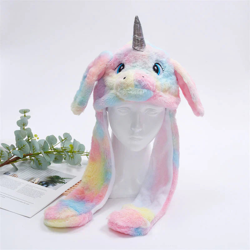 Funny hat with wobbly ears
