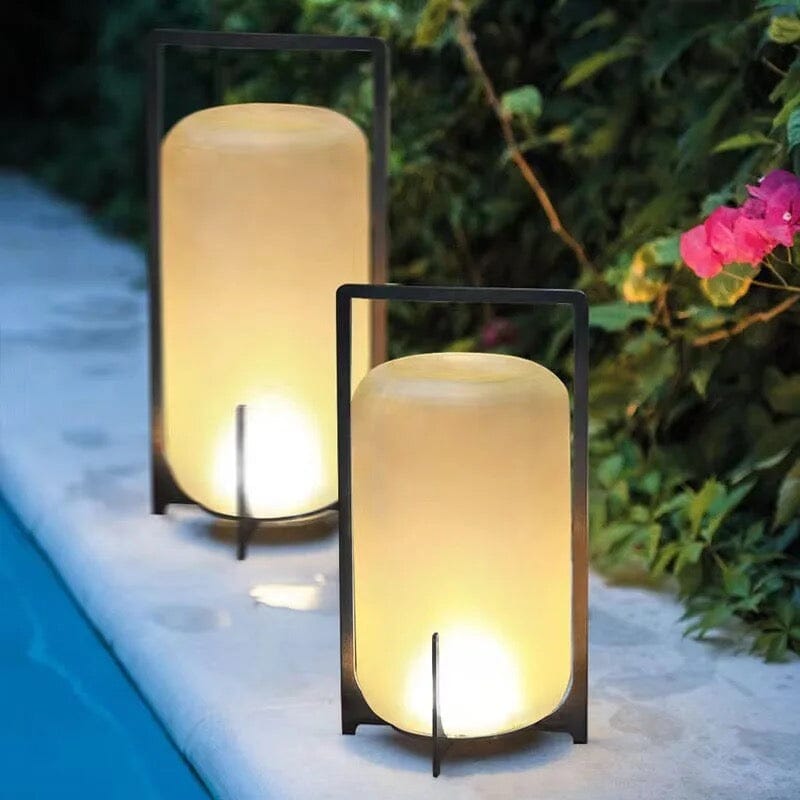 Luma terrasverlichting weerbestendig roestvrij staal en glas