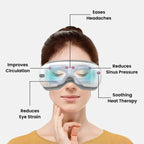 NovaPulse Øjenkomfort Massager Pro med Luftkompression og Blid Varme