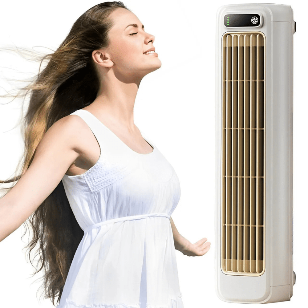 Compact kitchen fan for pleasant freshness on hot days