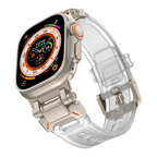 Meron Titanium-Head Silicone Band for Apple Watch | Petprovac