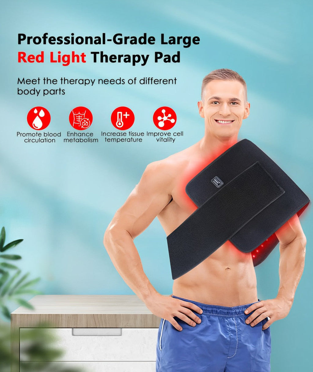 LumaFlex Pro Suuri Punaisen Valon Hoitotyyny ja Käärepakkaus