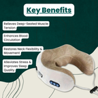 Bantal Urut Leher Mudah Alih Kirrea Dengan Getaran