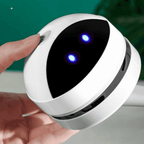 Adva Compact Desk Vacuum Cleaner, USB Rechargeable, Home Office Robot