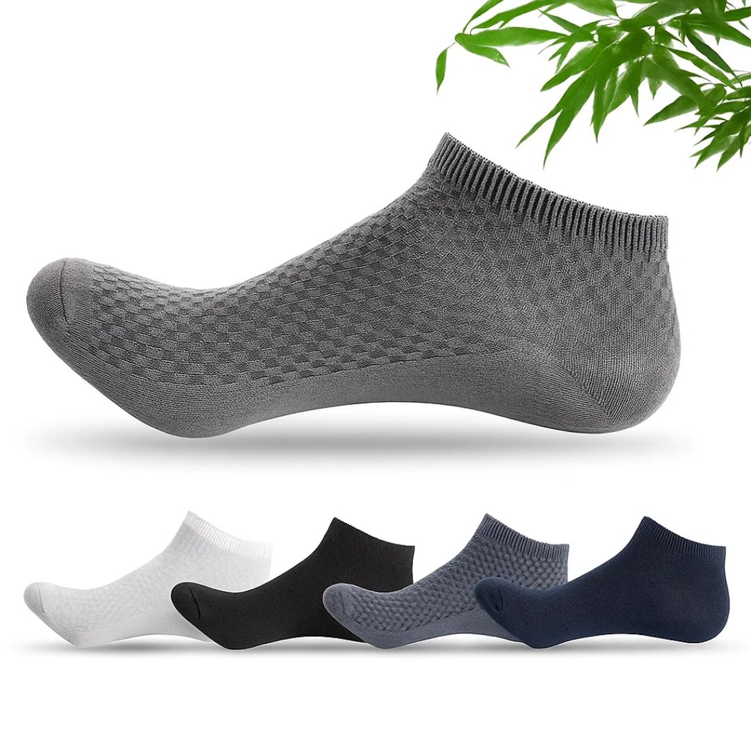 Cut Socks – Moisture-Wicking – Soft Elastic Fibre – Sweat-Free All-Day Comfort – Durable Odour Control