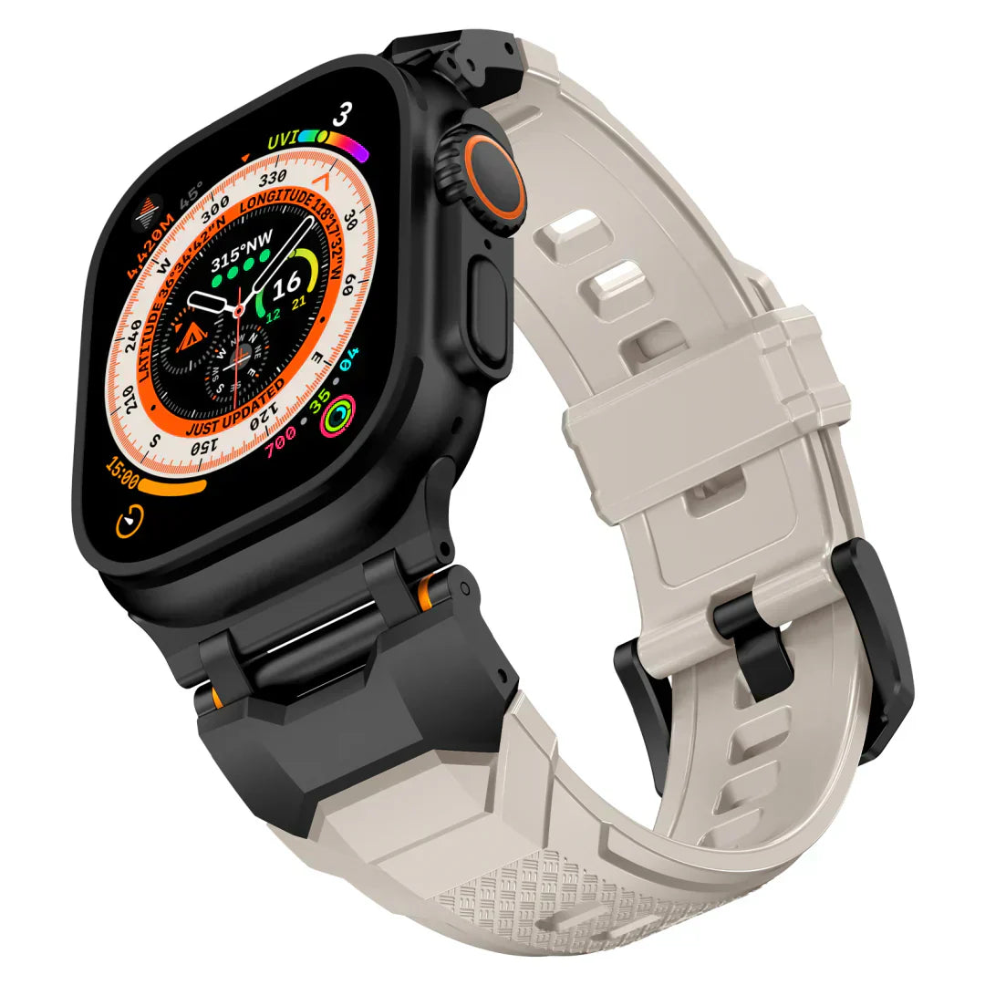 Norell Rugged FKM Band Compatible With Apple Watch | Petprovac
