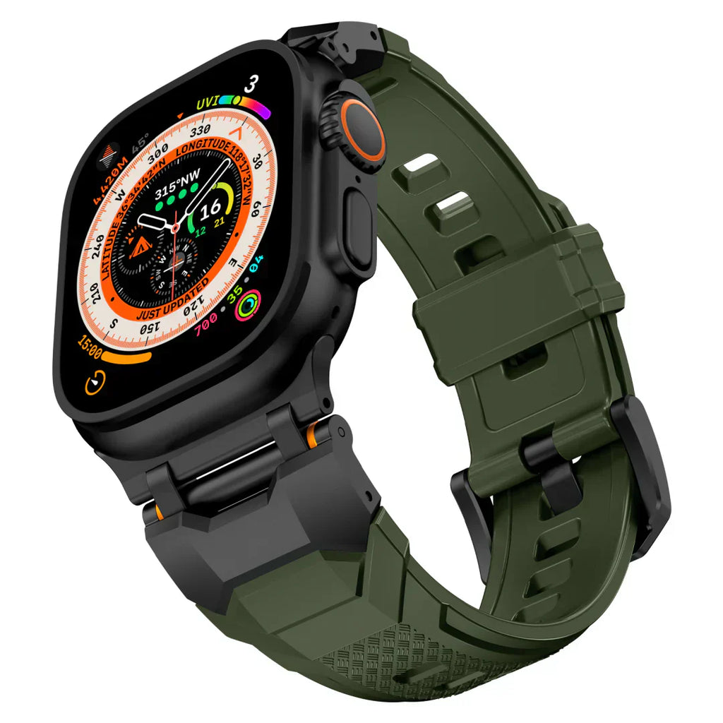 Norell Rugged FKM Band Compatible With Apple Watch | Petprovac