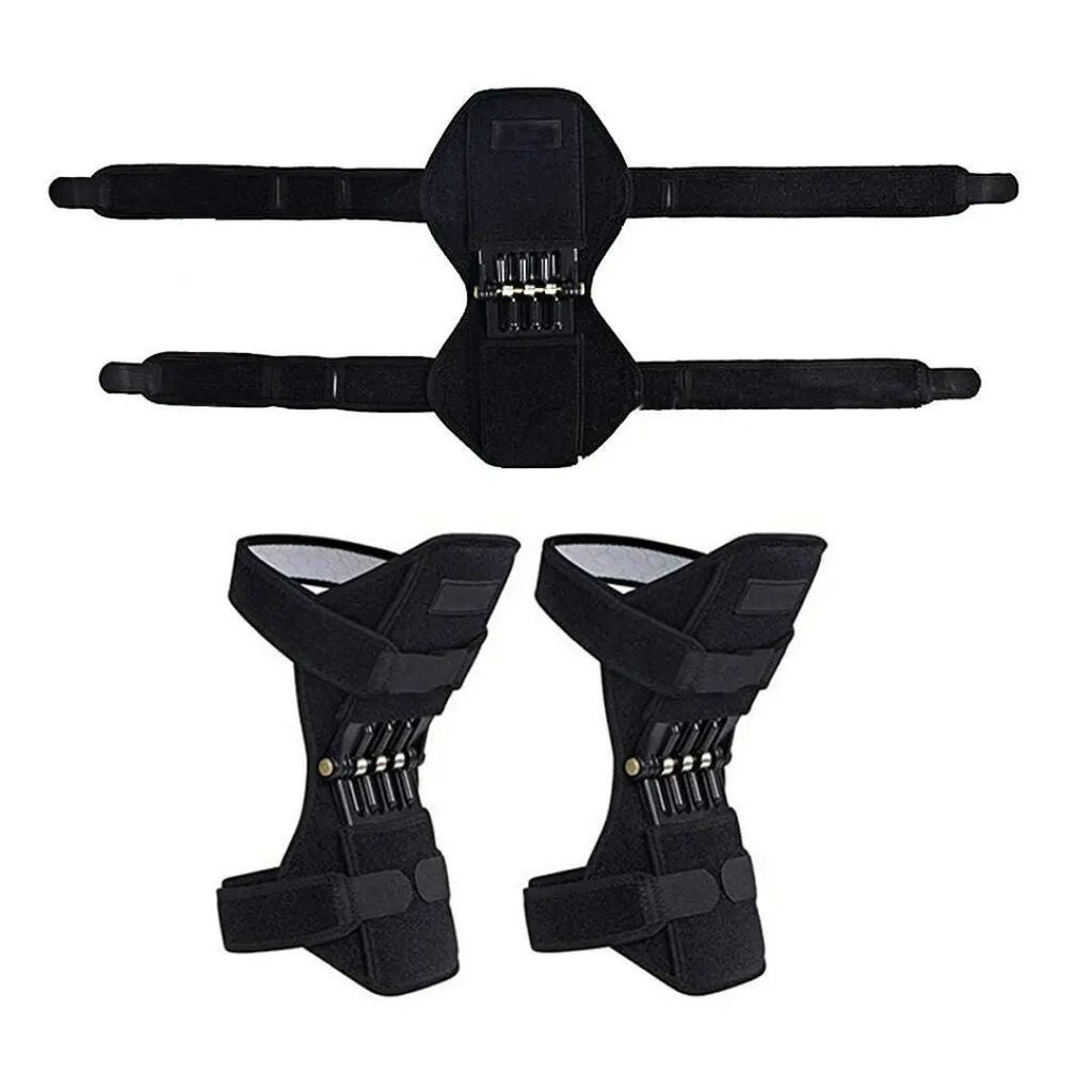 KneeGuard Pro | Set of 2 Hinged Knee Brace Stabilizers for Pain Relief | Adjustable Support for Knee Injuries - Arthritis - Post-Surgery Recovery