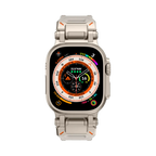 Meron Titanium-Head Silicone Band for Apple Watch | Petprovac