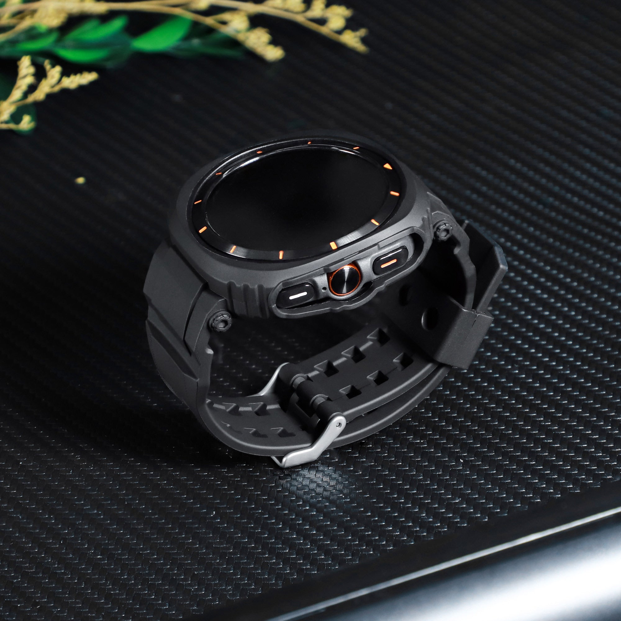 FlexTone Sport TPU Band and Case for Samsung Galaxy Watch Ultra 47mm