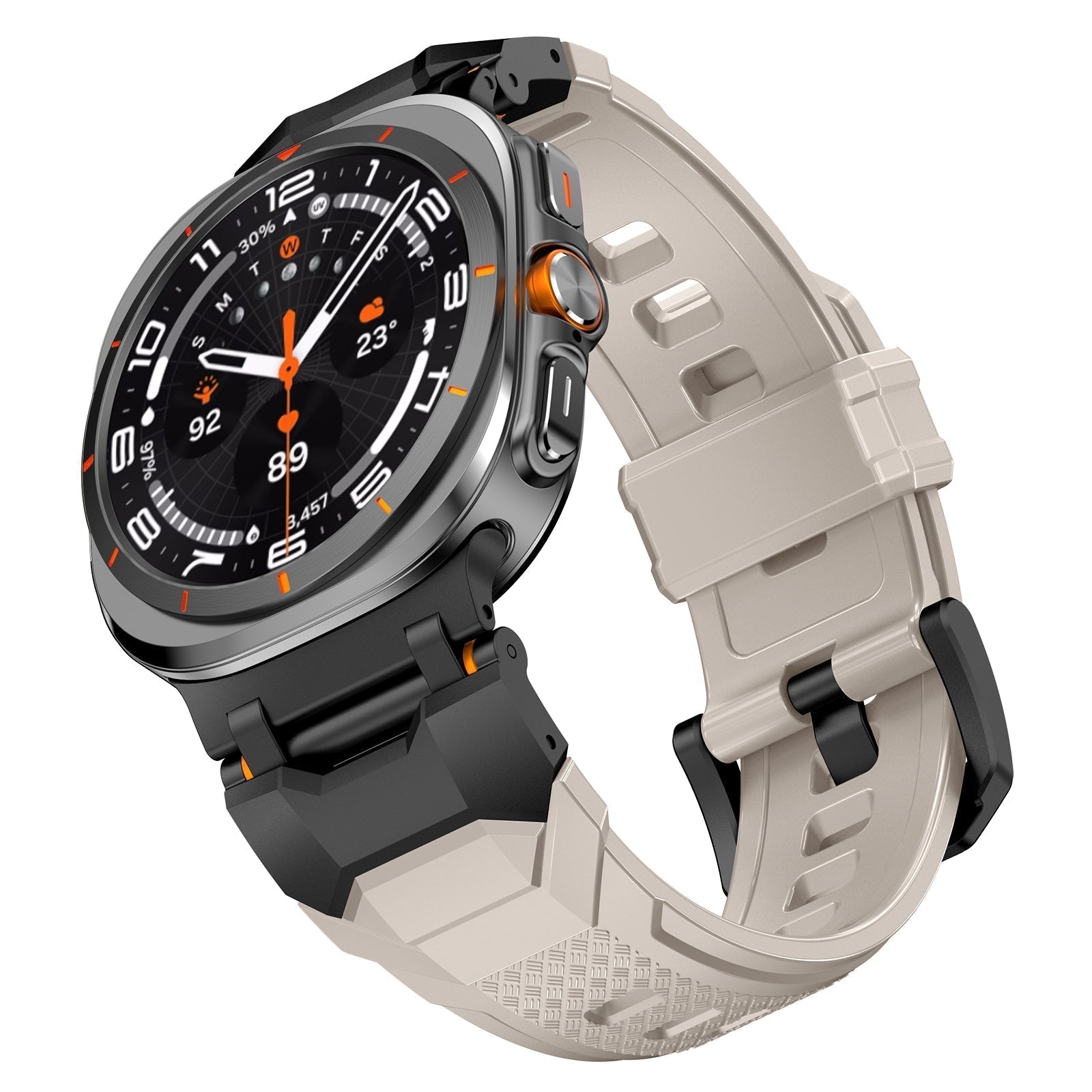 Aurex FKM Urrem Kompatibel Med Samsung Watch Ultra