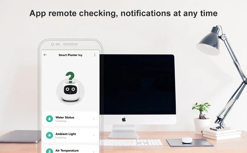 NexaGrow スマートプランター 7つのセンサー付き 室内園芸用