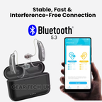 クラリボ 充電式 耳かけ型 補聴器 雑音抑制機能付き