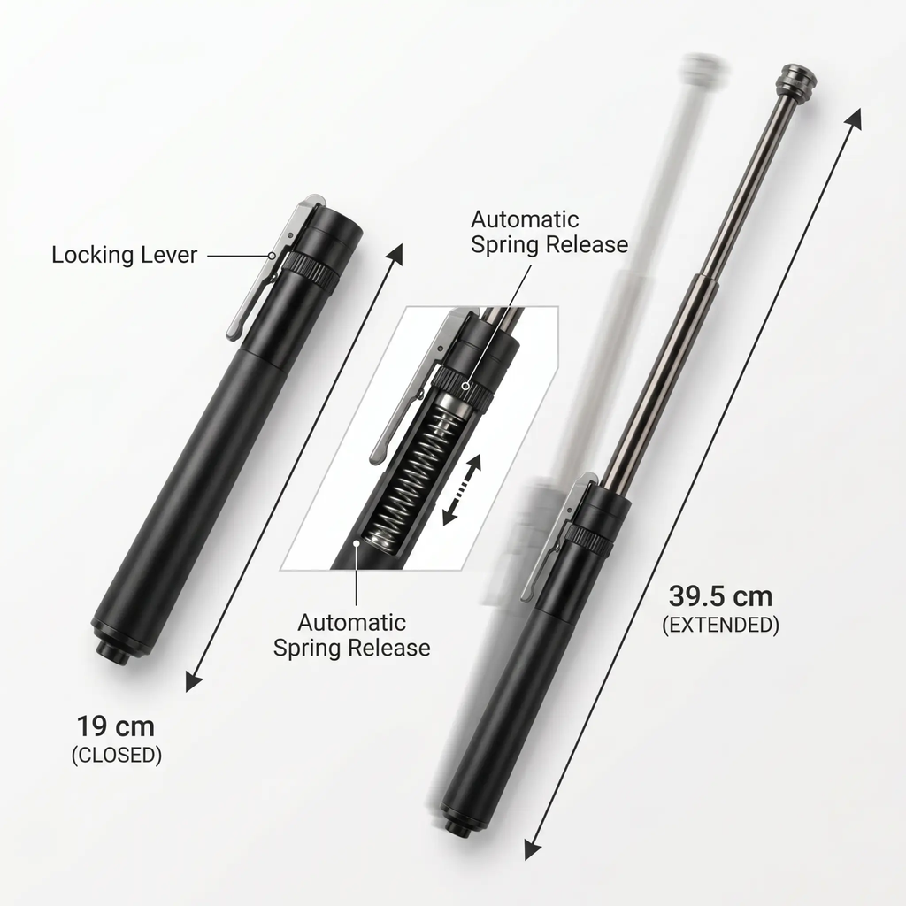 Street Guard Extendable Self-Defense Stick
