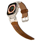 Kenvor Leather Strap with Titanium Connector for Apple Watch | Petprovac