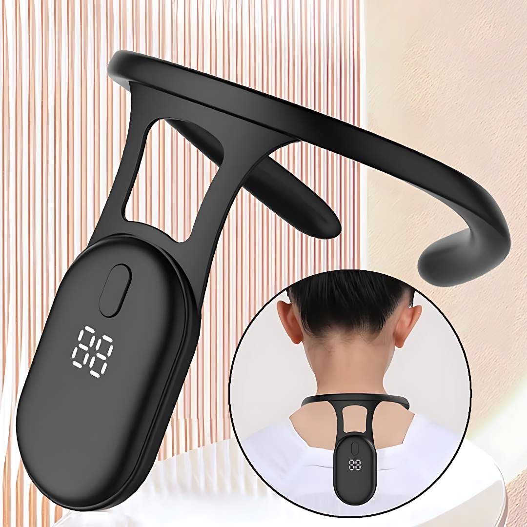 Vera nyak- és hát-tartásjavító valós idejű visszajelzéssel