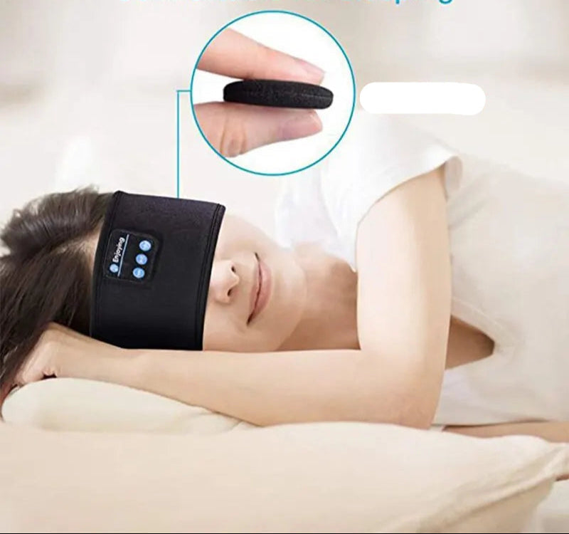 SomniBand | Banda para Dormir Bluetooth con Altavoces Integrados, Tela Suave, Batería de 10 Horas