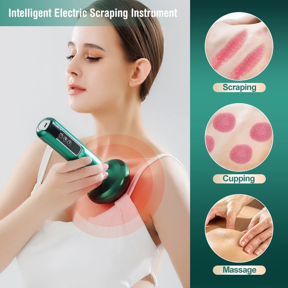 Infrarød kopmassageapparat til anti-cellulite og kropsslankning derhjemme