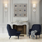 NovaGlow Kablosuz Duvar Aplikleri Pil ile Çalışan 2'li Paket