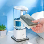Dispensador de jabón para el hogar sin contacto con sensor de movimiento para manos limpias
