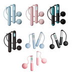 Tali Lompat Tanpa Wayar Berat AeroFlex dengan Pengira Digital untuk Latihan Kardio