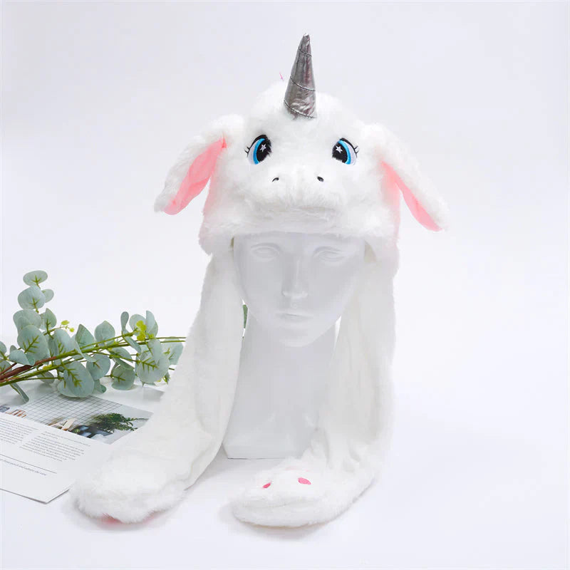 Funny hat with wobbly ears
