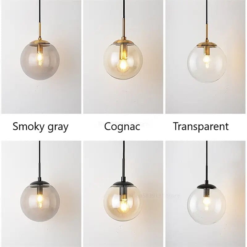 Lunara Glas-Wandlampe