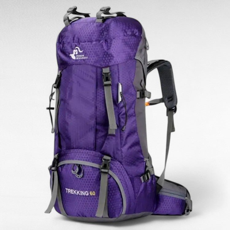 TrailZen 60L Vandtæt Vandrerugtaske, Let, Ergonomisk