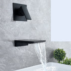 Cascade | Wall-Mounted Single-Handle Waterfall Bathroom Faucet | Petprovac